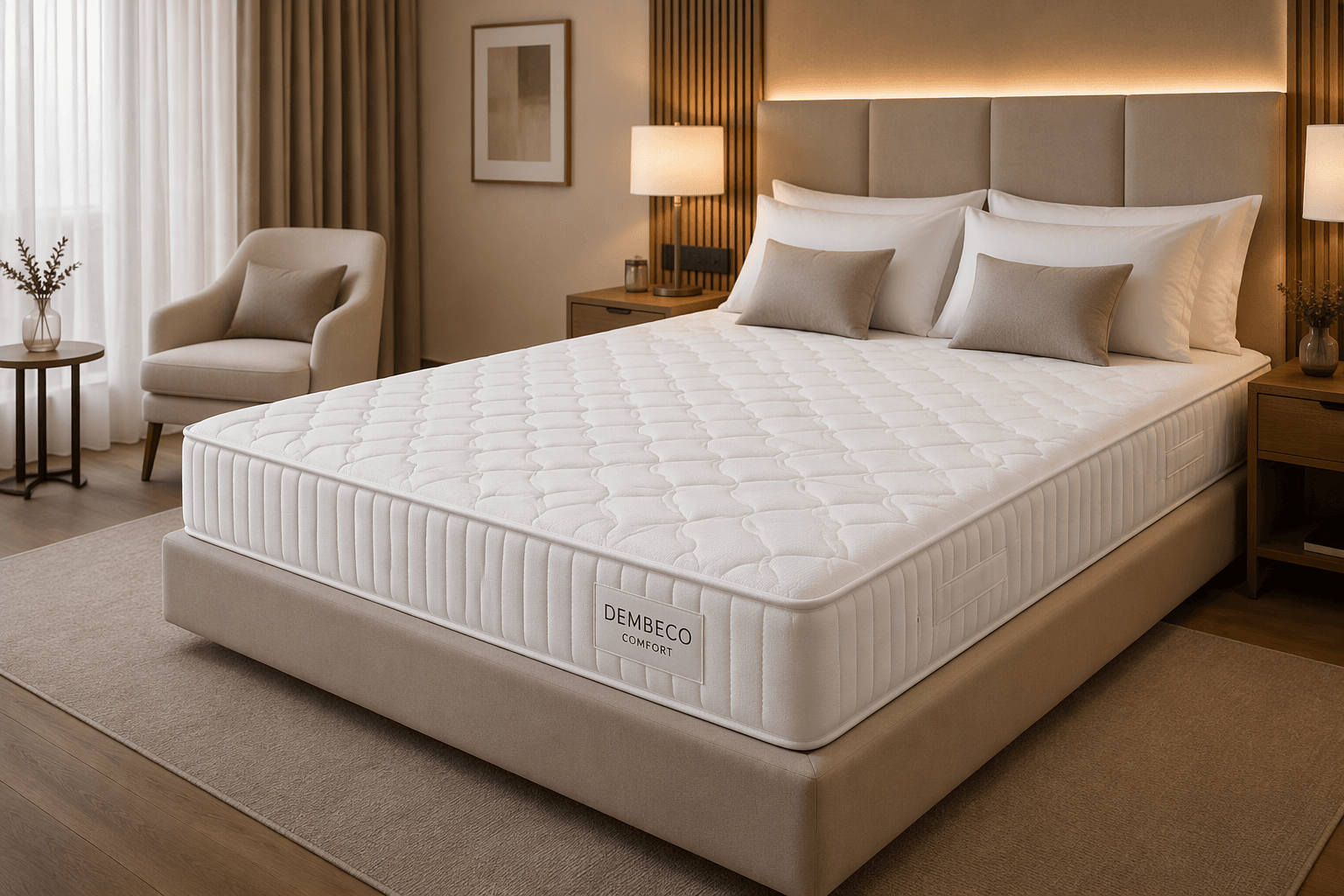 Colchon muelles ensacados hotel Dembeco Comfort
