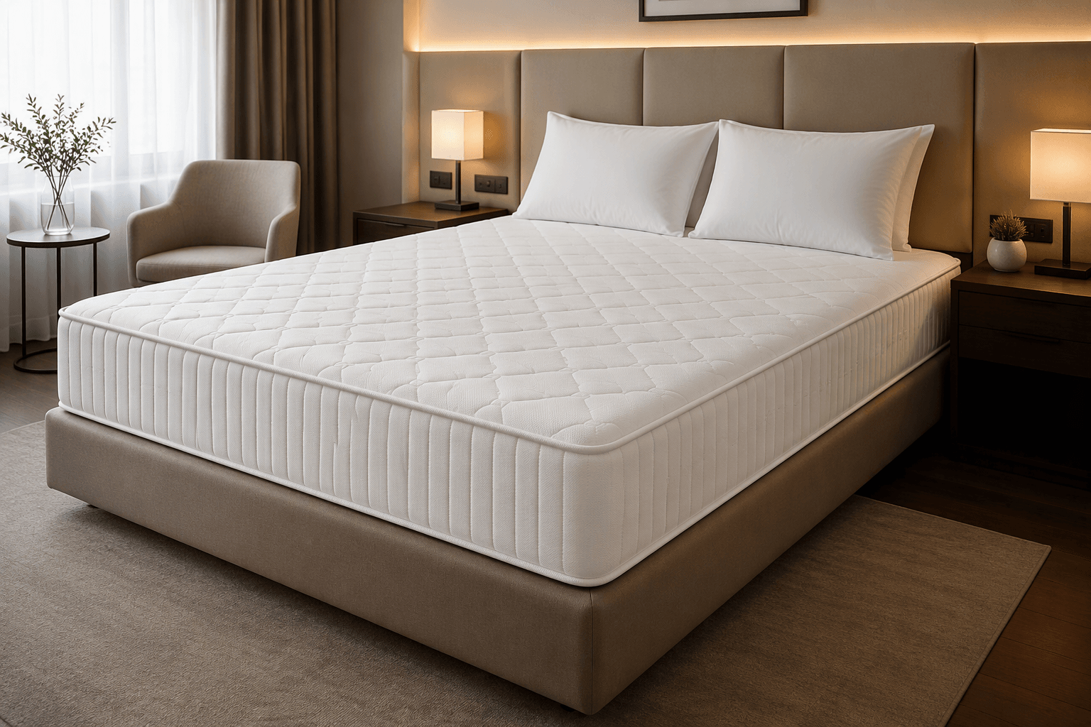 Colchón ignífugo para hoteles Dembeco Essential HR CRIB 5